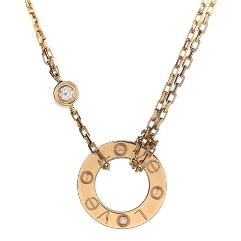 cartier gold necklace|Cartier necklace price list.